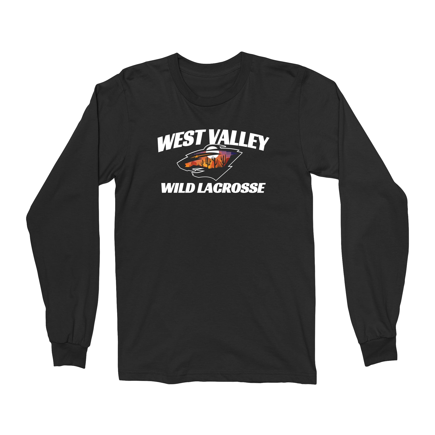 West Valley Wild Lacrosse Unisex Long Sleeve Tee