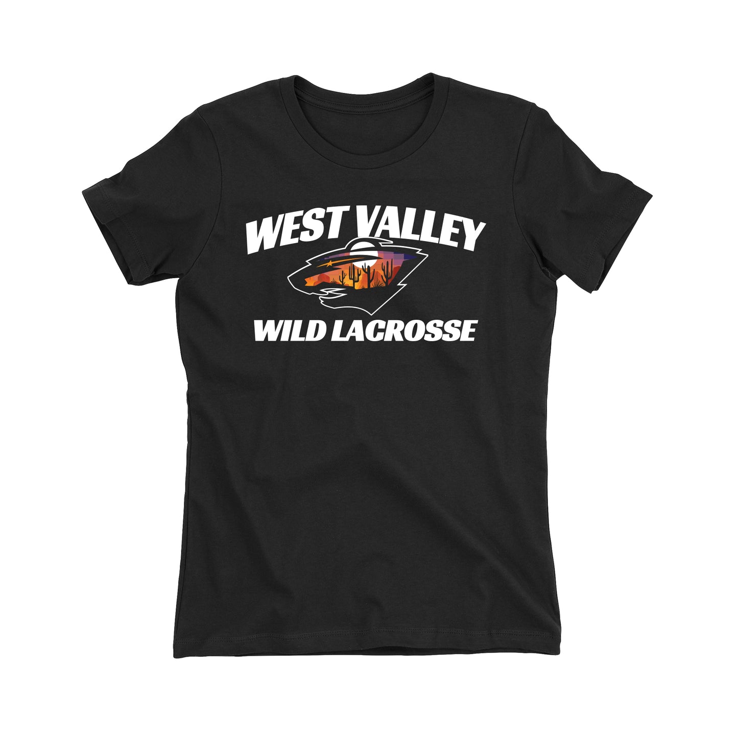 West Valley Wild Lacrosse Women's Fit Tee