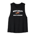 West Valley Wild Lacrosse Cropped Racerback Tank