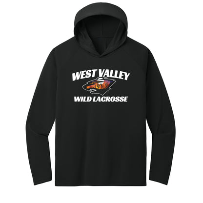 West Valley Wild Lacrosse Performance Hooded Long Sleeve Tee