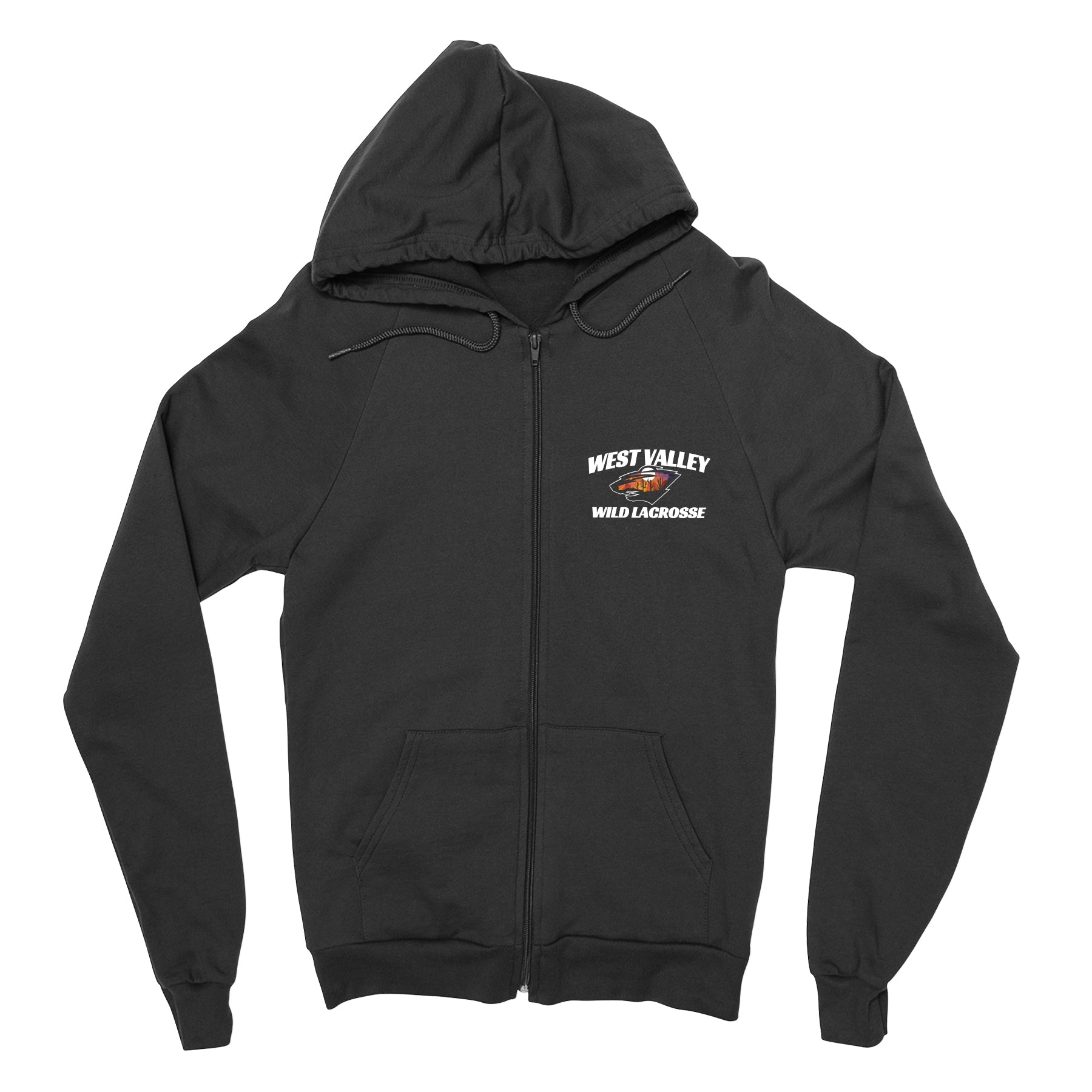 West Valley Wild Lacrosse Full Zip Sweatshirt