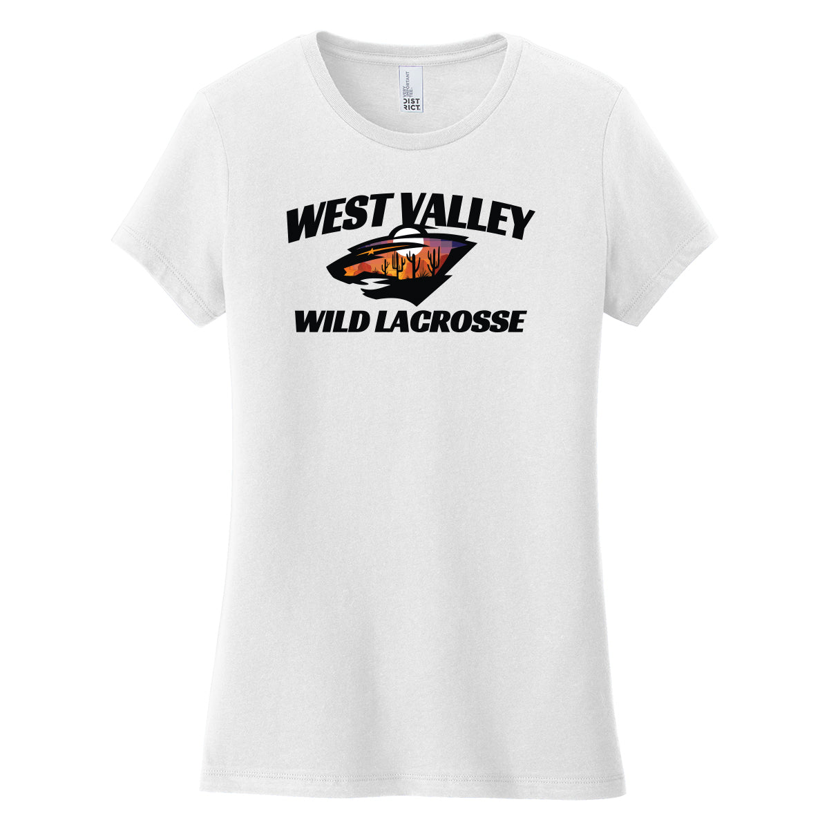 West Valley Wild Lacrosse Women's Fit Tee