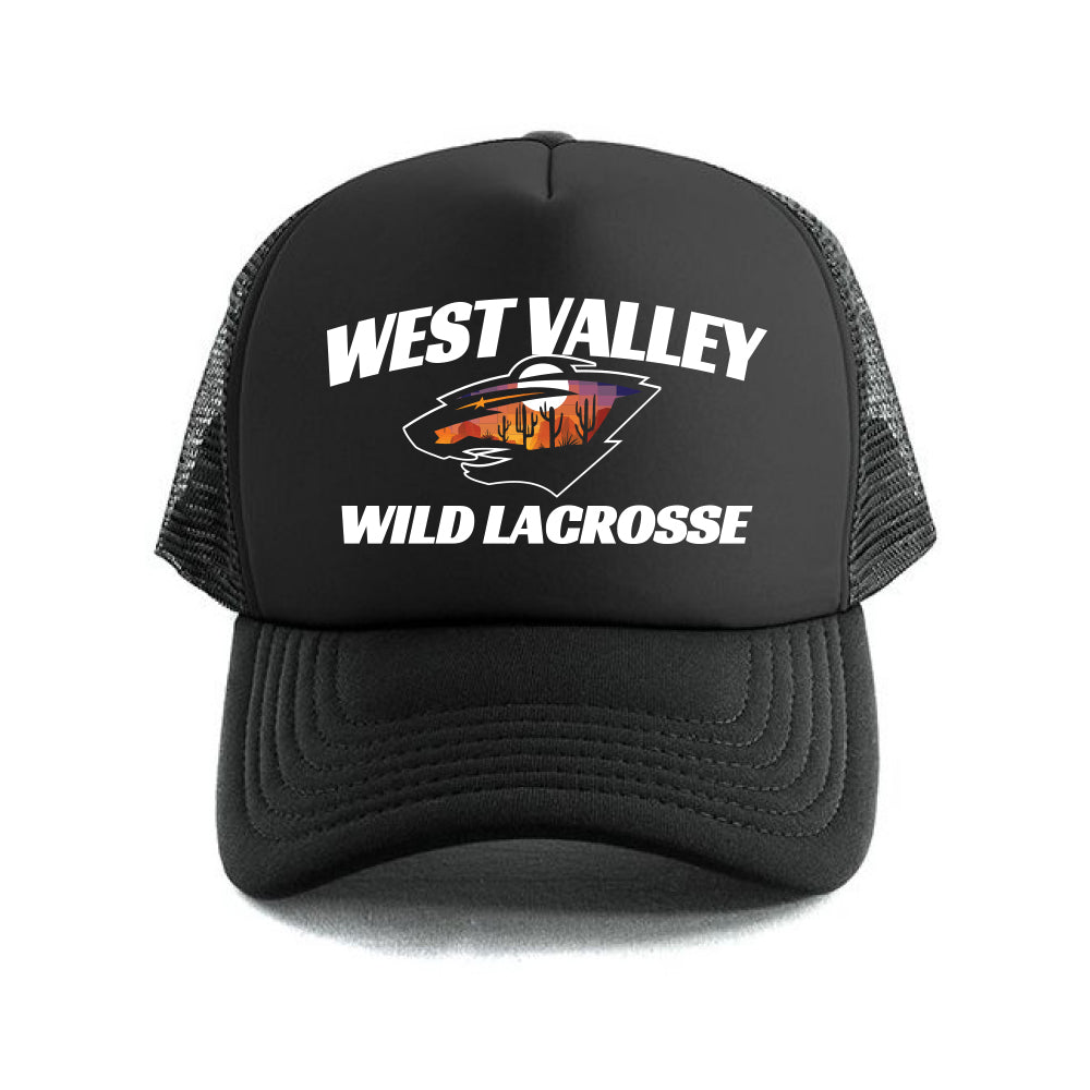 West Valley Wild Lacrosse Trucker Hat