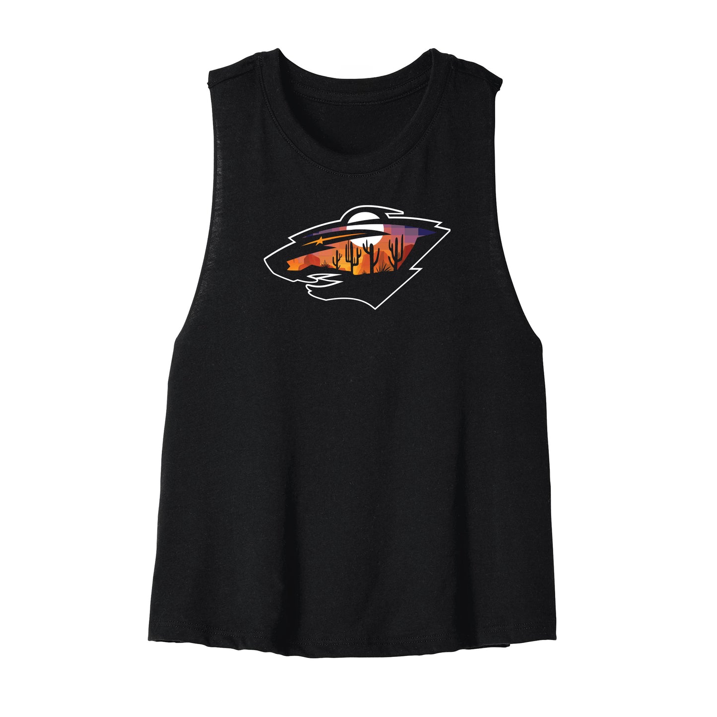 WVWL Cropped Racerback Tank