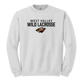 West Valley Wild Lacrosse Stacked Unisex Crewneck Sweatshirt