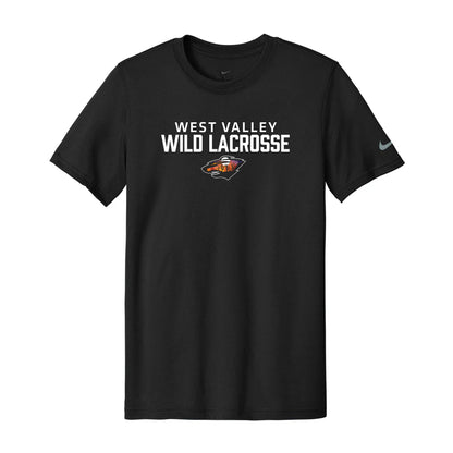 West Valley Wild Lacrosse Stacked Unisex Nike Dri-Fit Tee