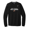 West Valley Wild Lacrosse Stacked Nike Crewneck Sweatshirt