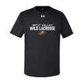 West Valley Wild Lacrosse Stacked Under Armour Tee