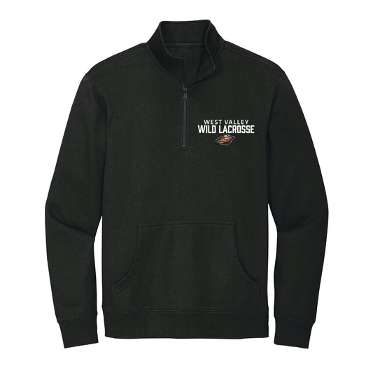 West Valley Wild Lacrosse Stacked 1/4 Zip Fleece