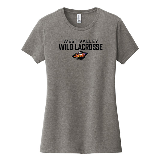 West Valley Wild Lacrosse Stacked Women's Fit Tee