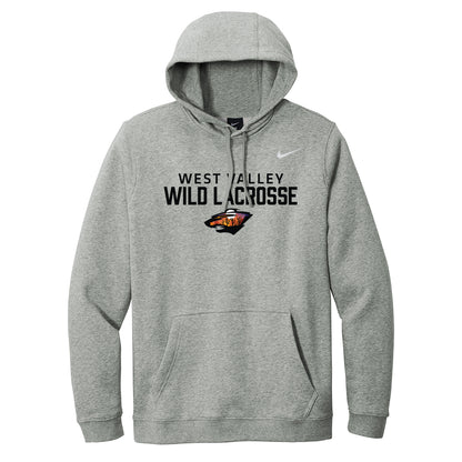 West Valley Wild Lacrosse Stacked Nike Hoodie