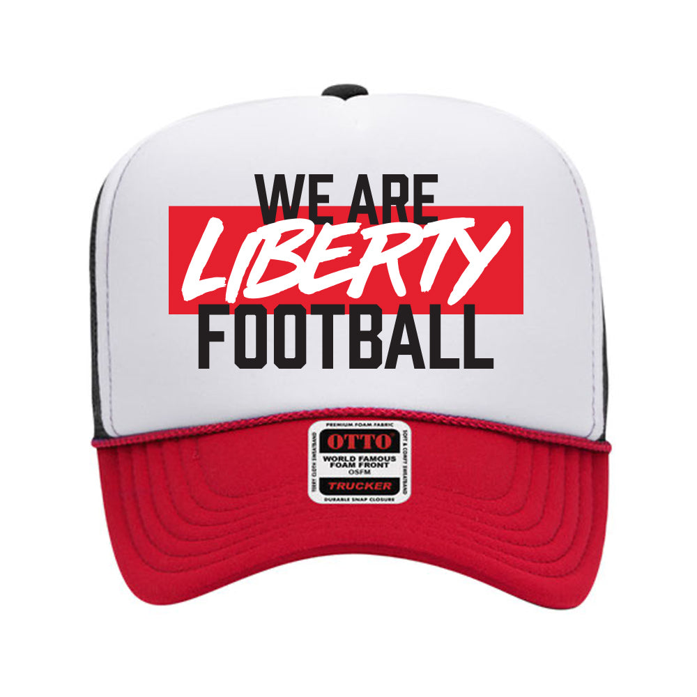 We Are Liberty Football Trucker Hat