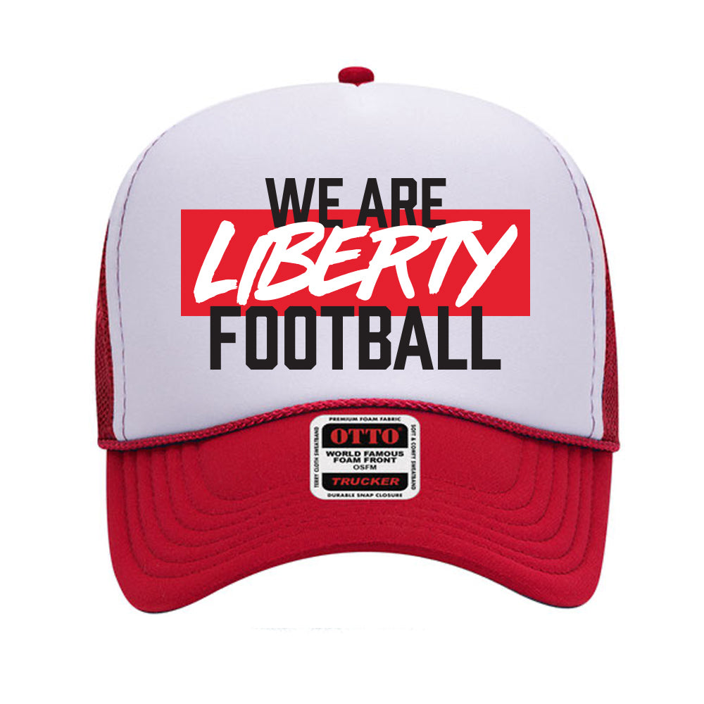 We Are Liberty Football Trucker Hat