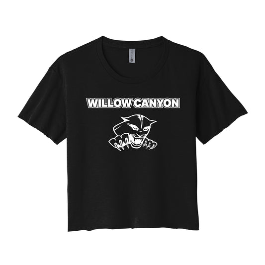 Willow Canyon Wildcats Cropped Tee