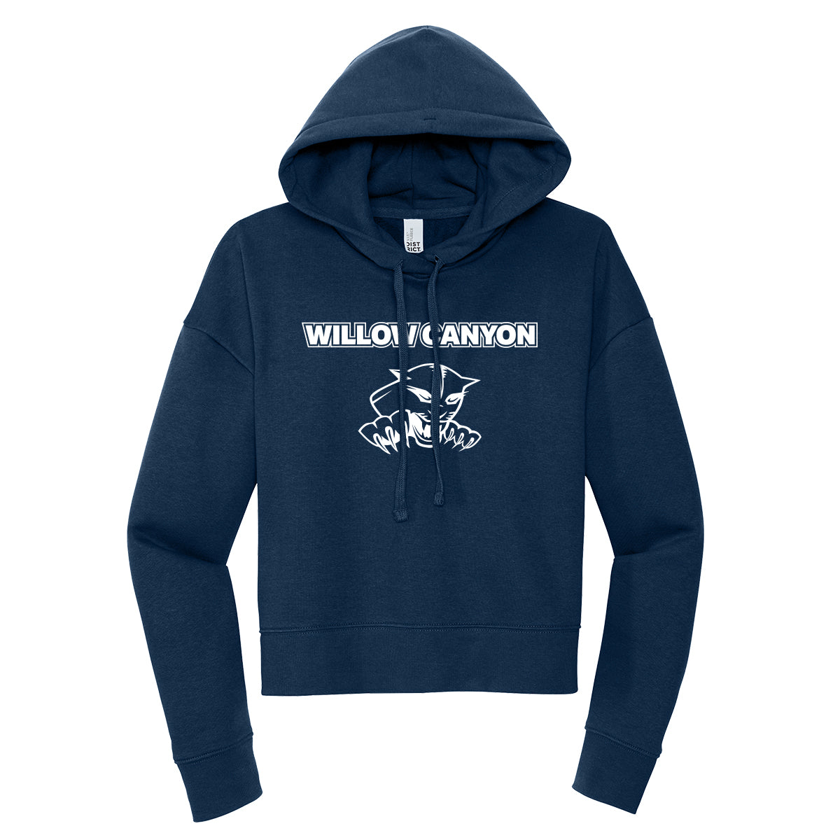 Willow Canyon Wildcats Cropped Hoodie