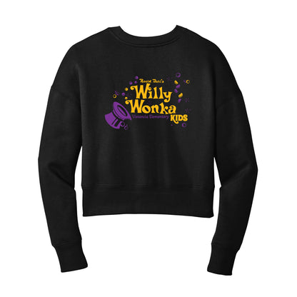 Vistancia Drama Cropped Crewneck Sweatshirt