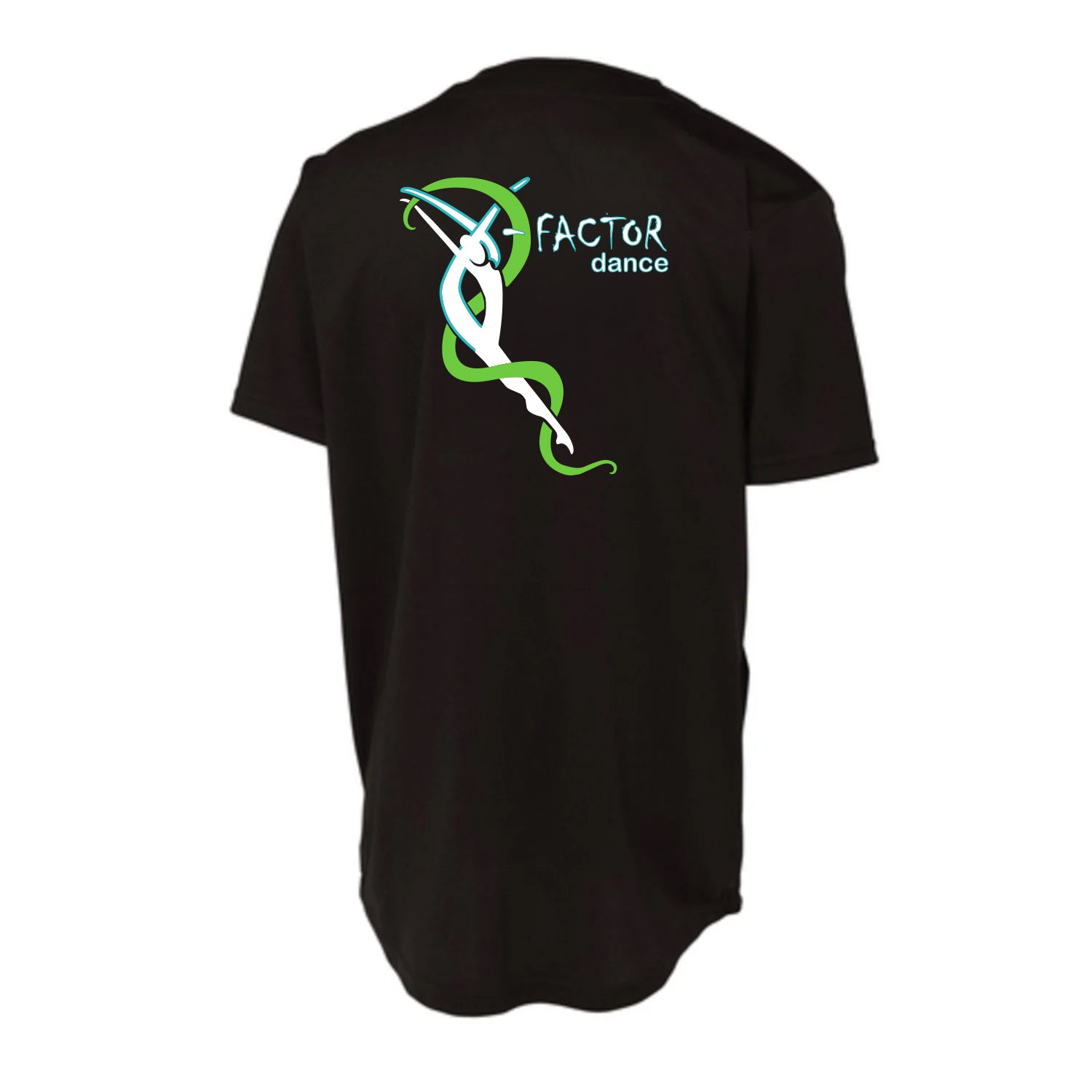 X-Factor Dance Baseball Jersey Costume Cover Up