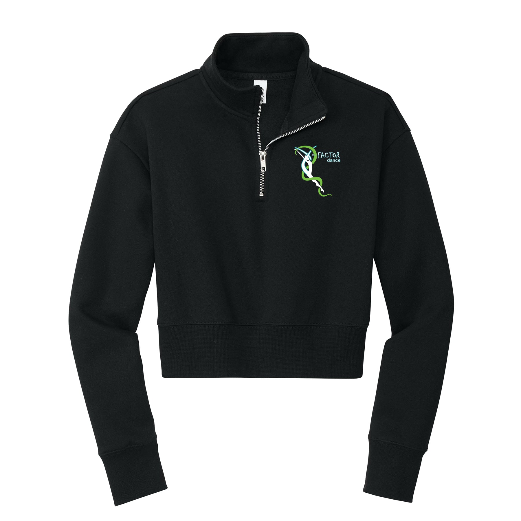 X-Factor Dance Cropped 1/4 Zip Fleece