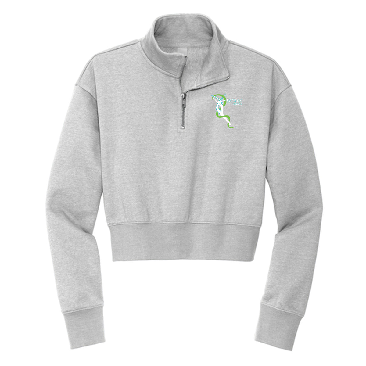 X-Factor Dance Cropped 1/4 Zip Fleece