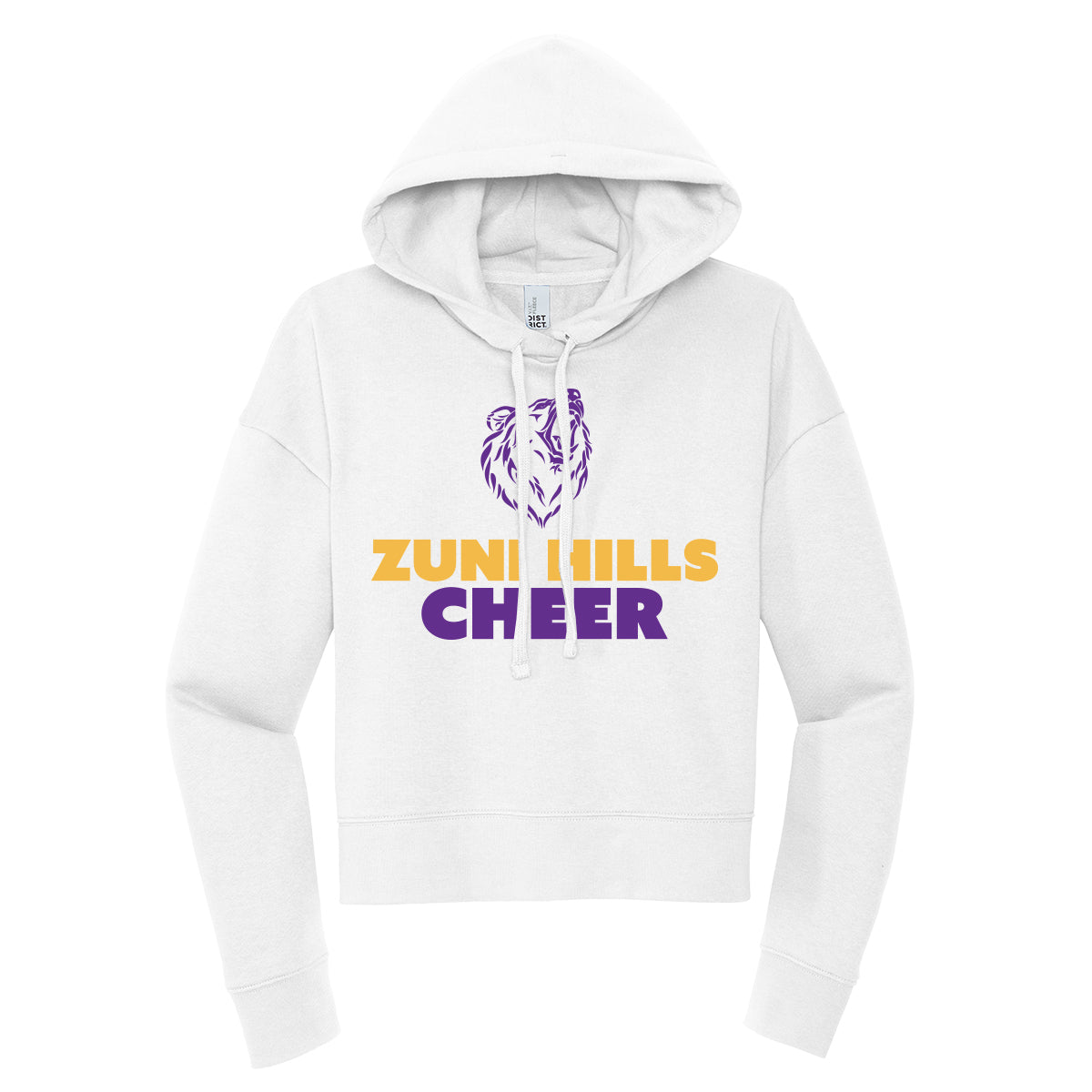 Grizzle Cheer Cropped Hoodie