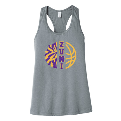 Zuni Hills Cheer/Basketball Womens Racerback Tank