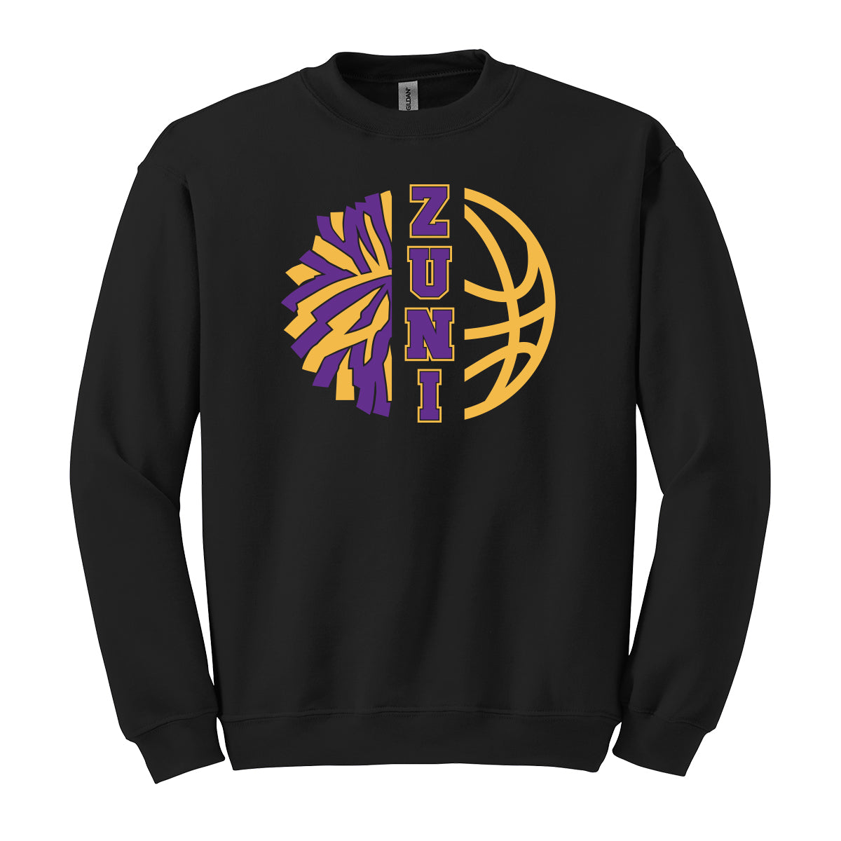 Zuni Hills Cheer/Basketball Crewneck Sweatshirt