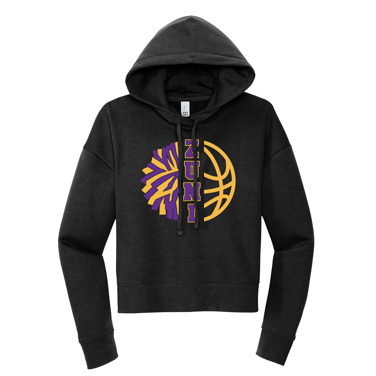 Zuni Hills Cheer/Basketball Cropped Hoodie