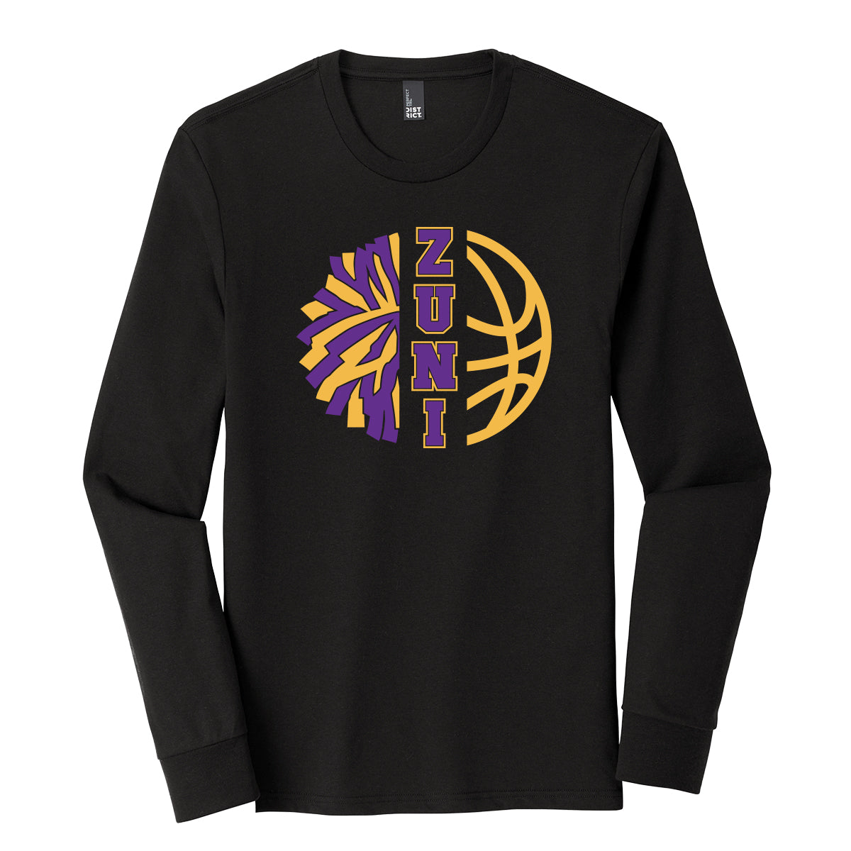 Zuni Hills Cheer/Basketball Long Sleeve Tee