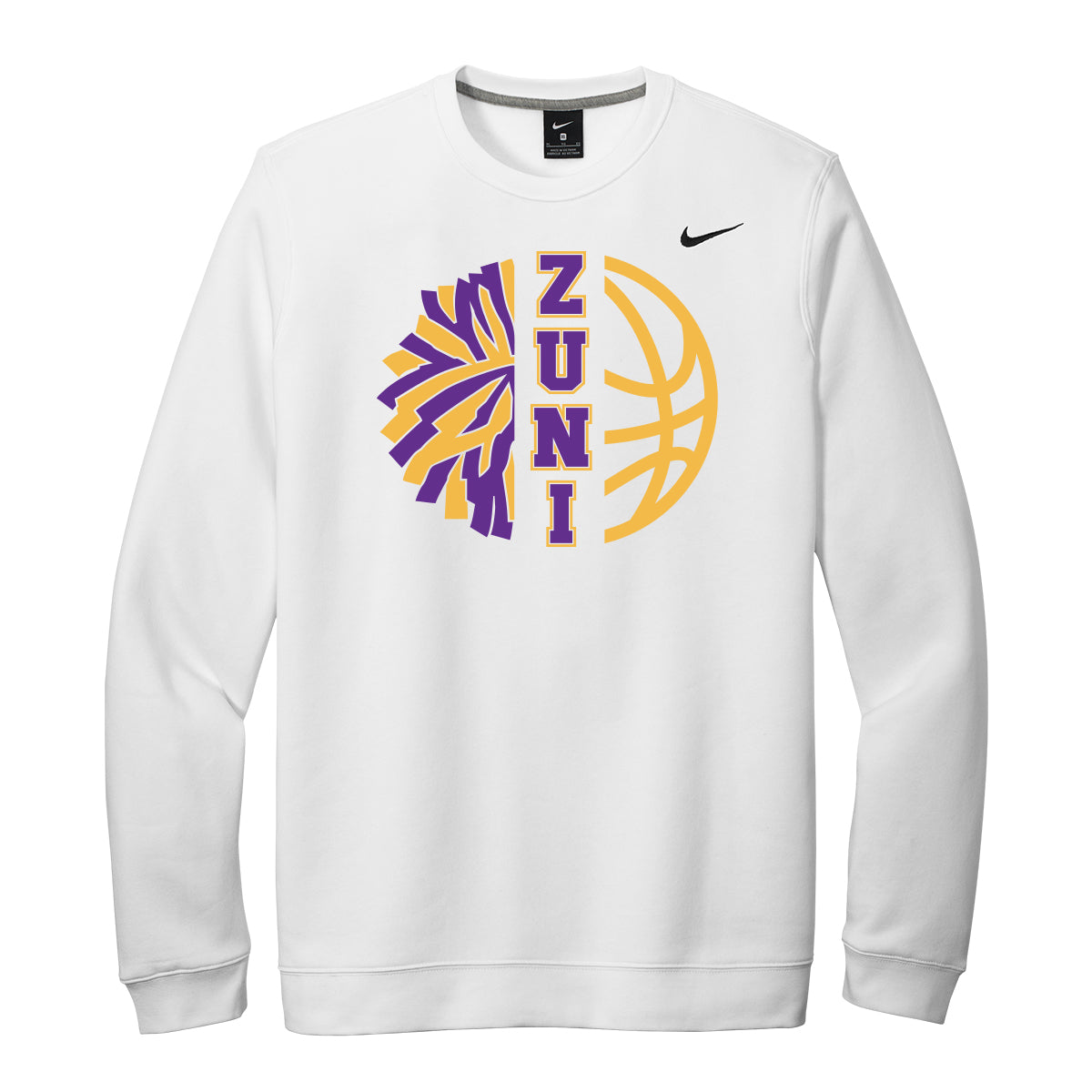 Zuni Hills Cheer/Basketball Nike Crewneck Sweatshirt