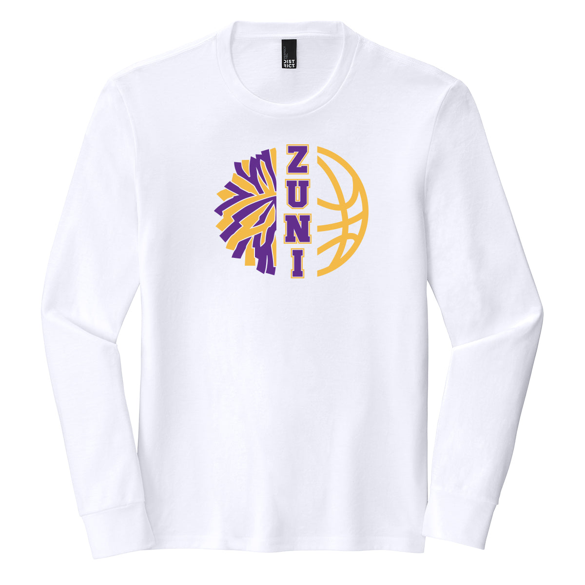 Zuni Hills Cheer/Basketball Long Sleeve Tee