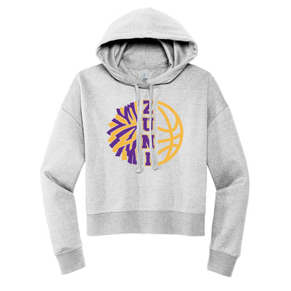 Zuni Hills Cheer/Basketball Cropped Hoodie