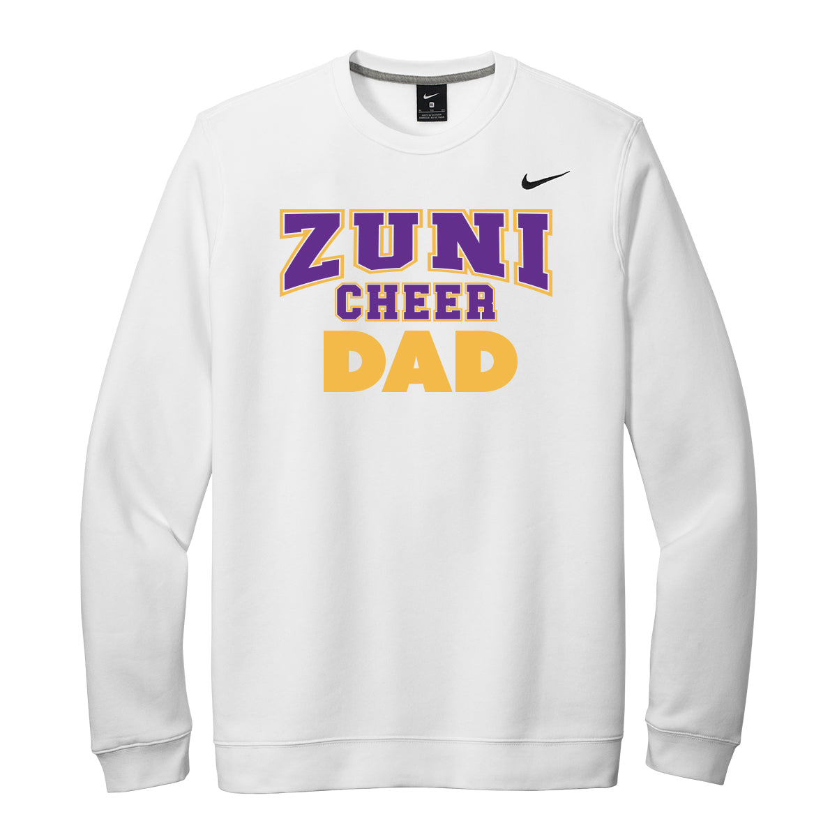 Zuni Cheer Dad Nike Crewneck Sweatshirt