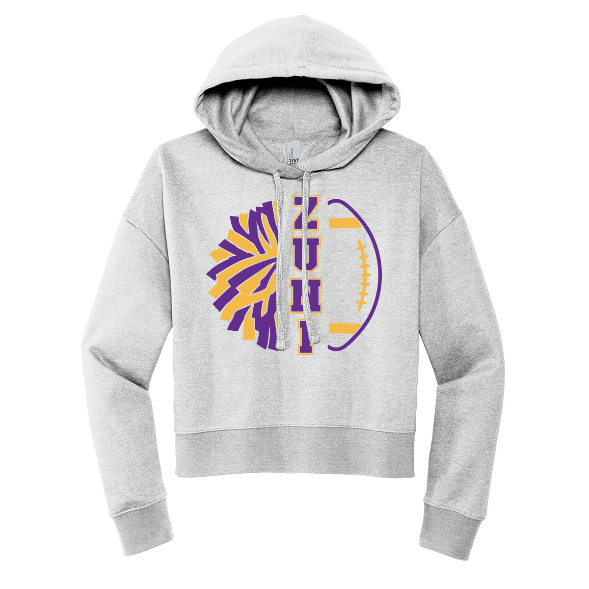 Zuni Hills Cheer Cropped Hoodie