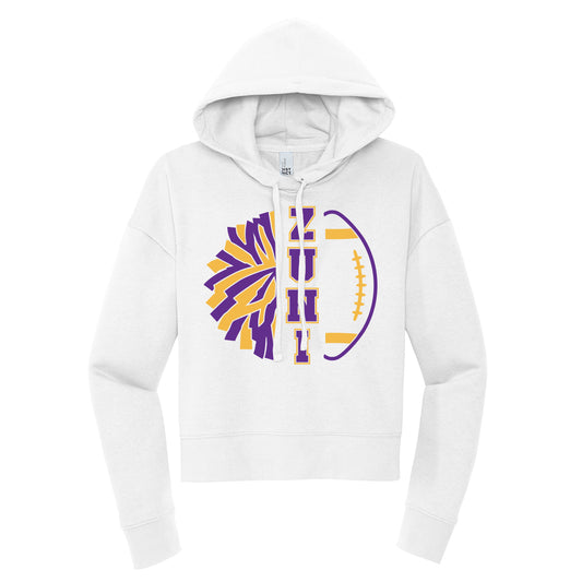 Zuni Hills Cheer Cropped Hoodie