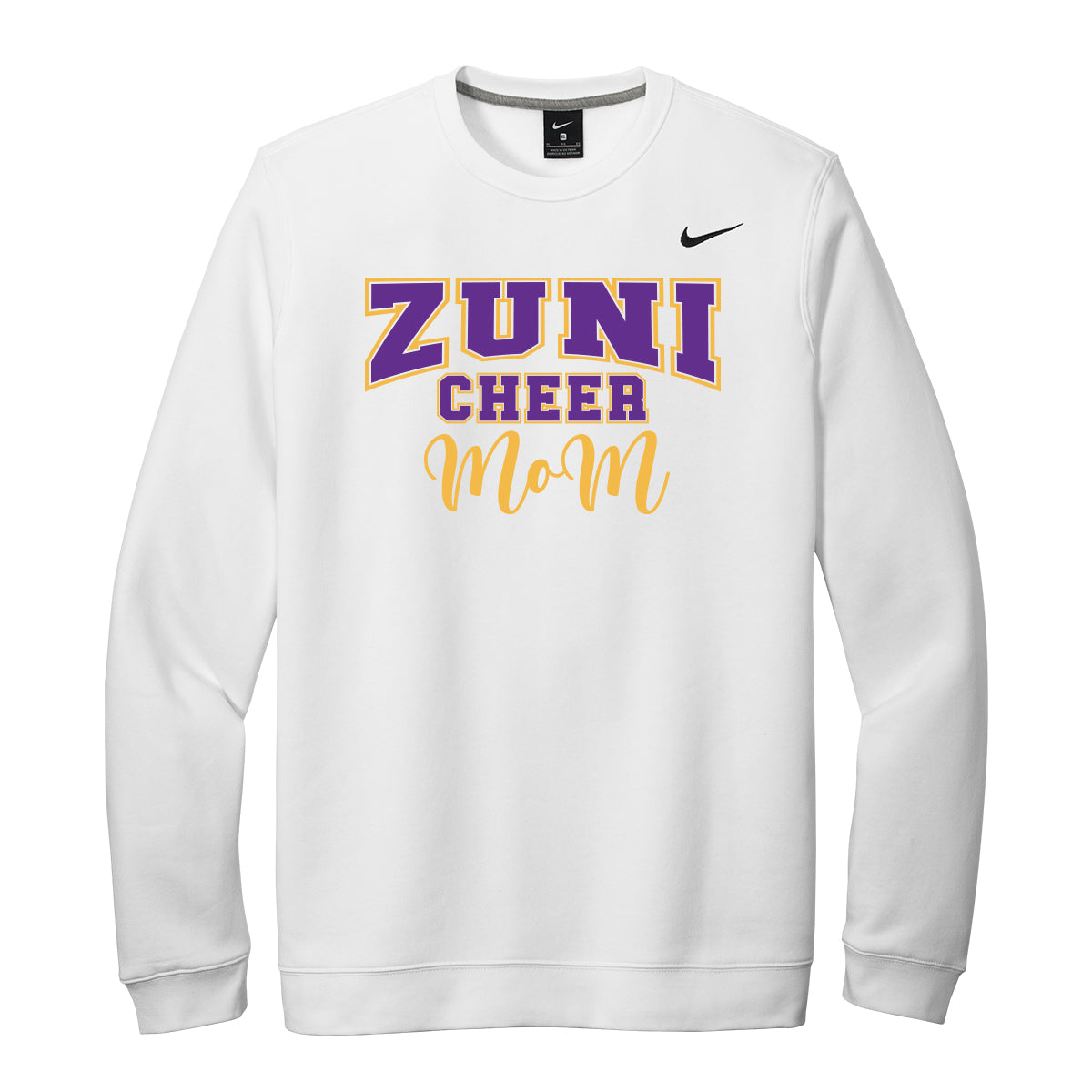 Zuni Cheer Mom Nike Crewneck Sweatshirt