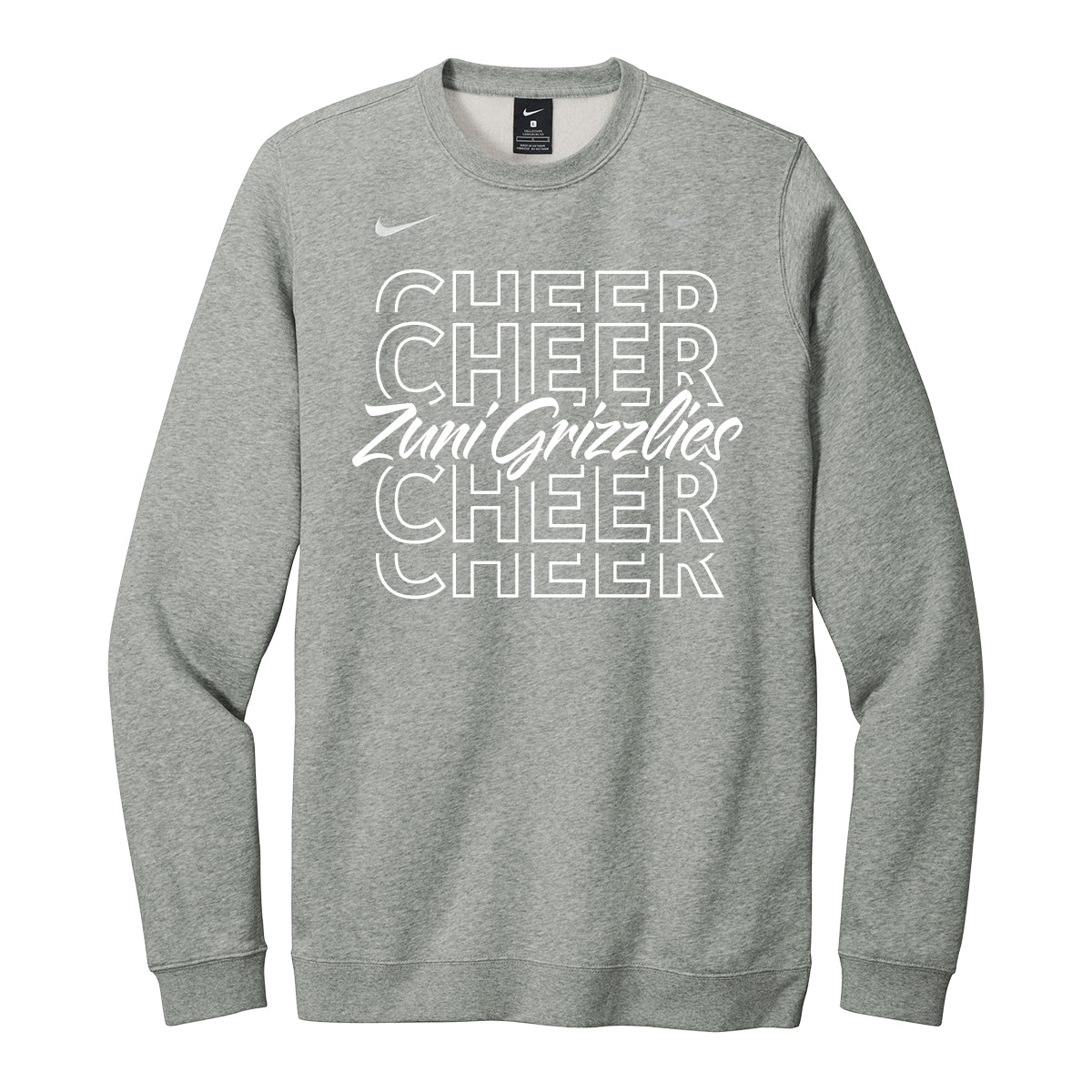 Zuni Cheer Repeat Nike Crewneck Sweatshirt