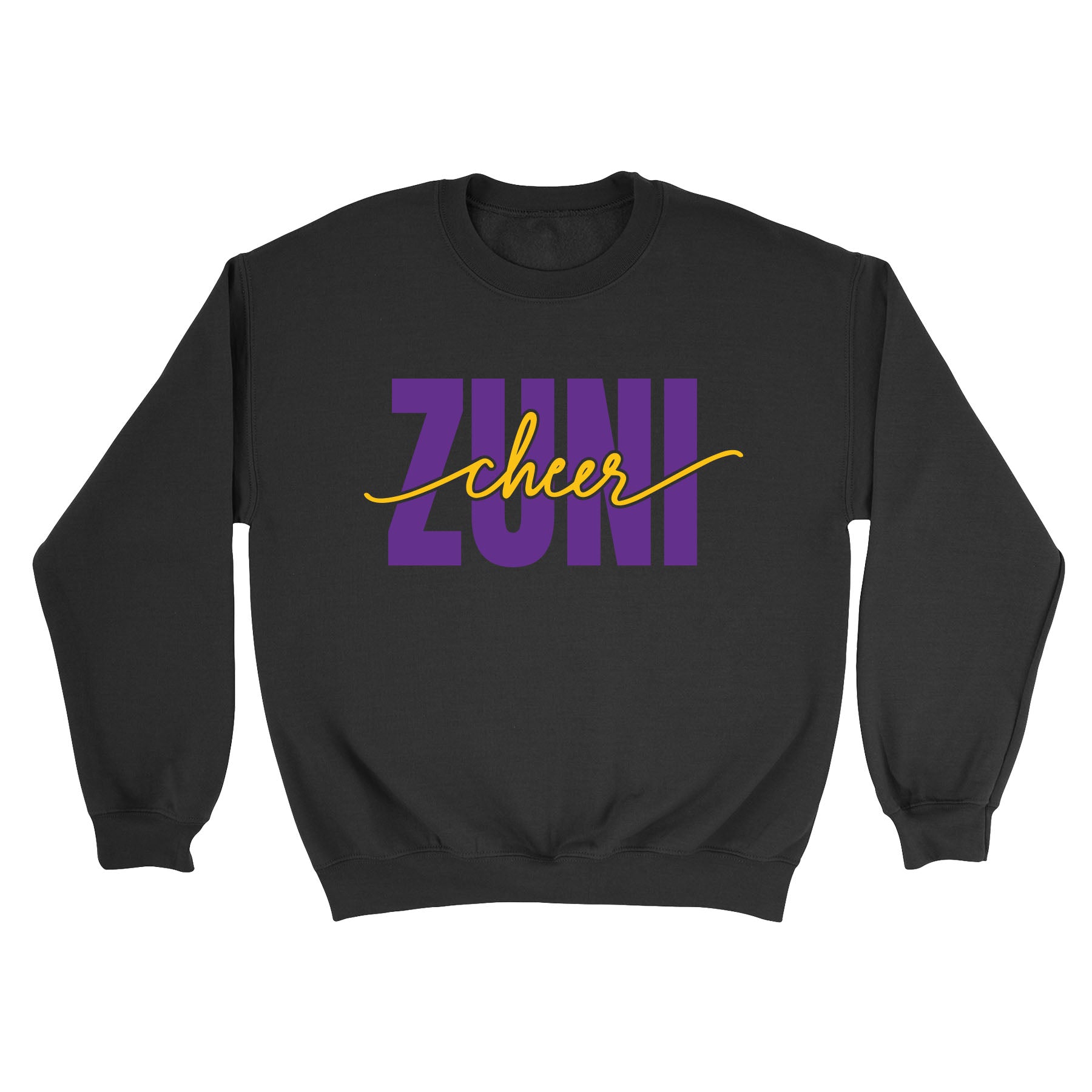 Zuni Cheer Script Crewneck Sweatshirt