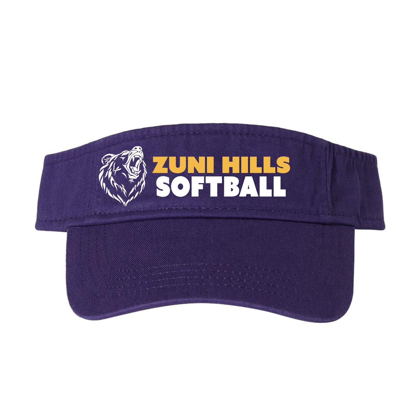 Zuni Hills Softball Visor