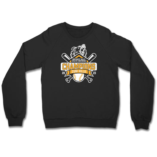 Zuni Hills Baseball Crewneck Sweatshirt