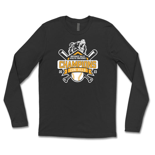 Zuni Hills Baseball Long Sleeve Tee