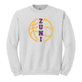 Zuni Hills Basketball Crewneck Sweatshirt