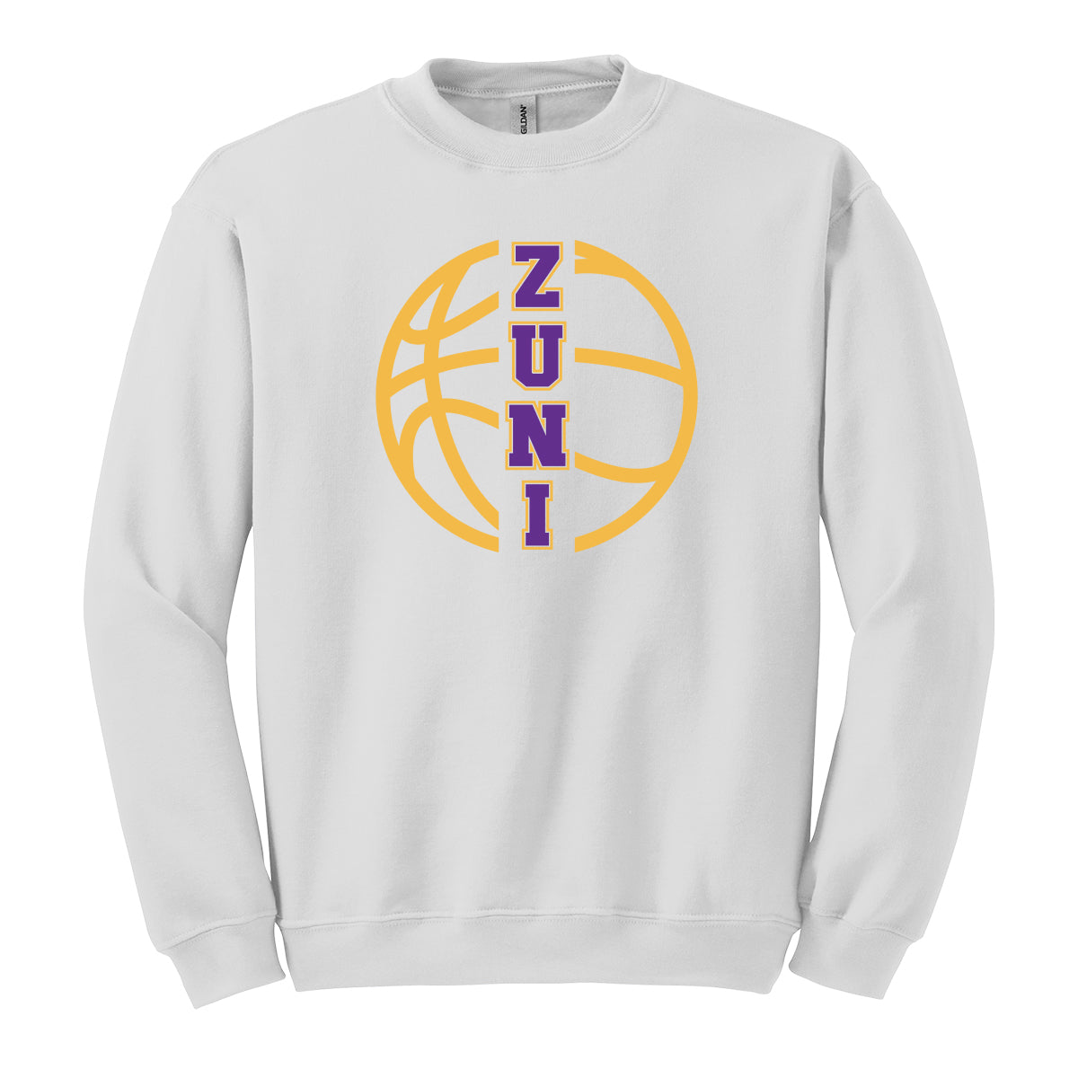 Zuni Hills Basketball Crewneck Sweatshirt