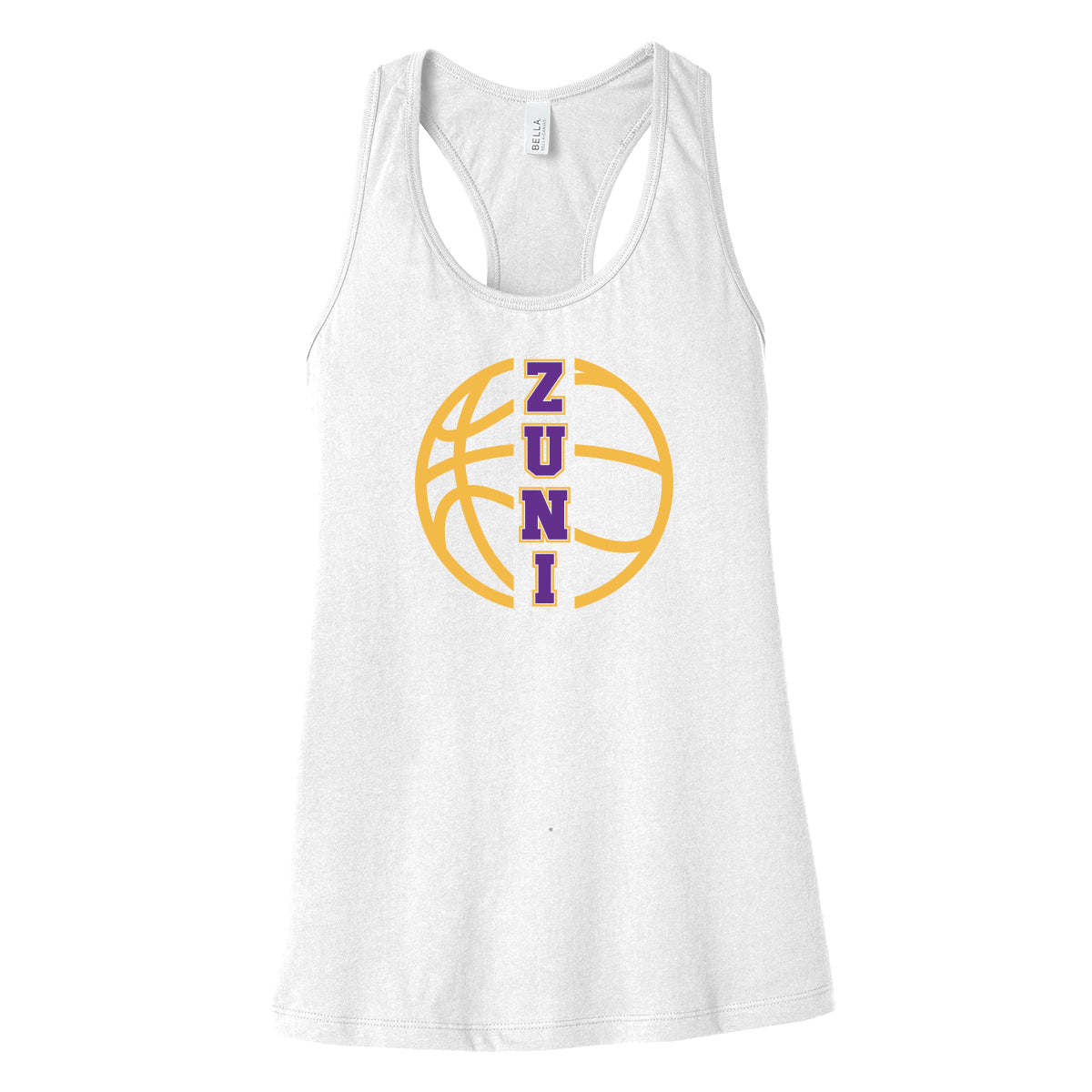 Zuni Hills Basketball Womens Racerback Tank