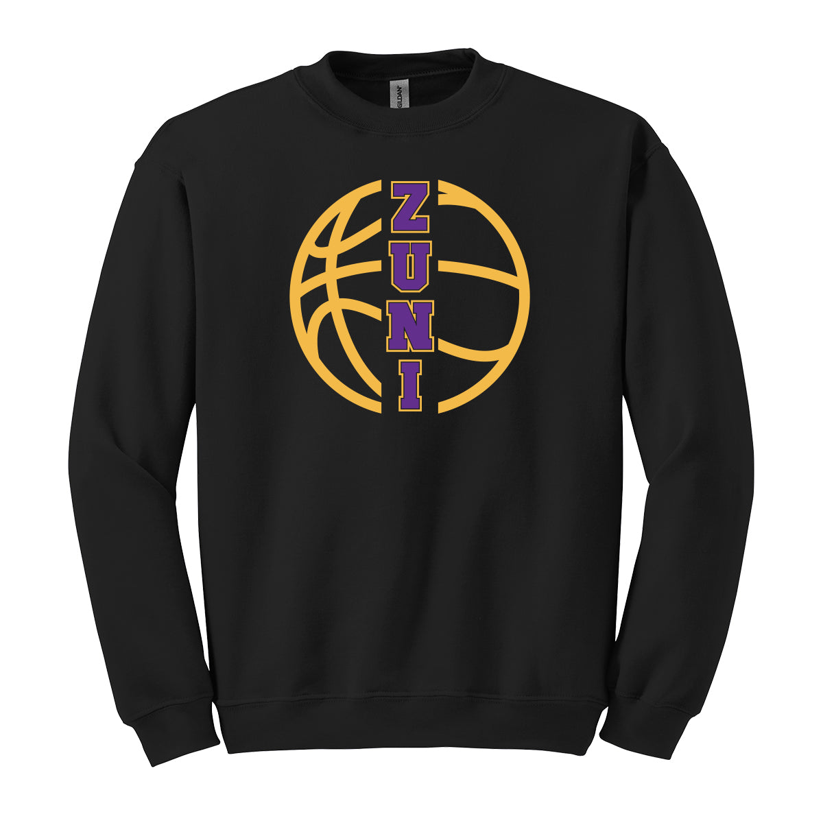 Zuni Hills Basketball Crewneck Sweatshirt