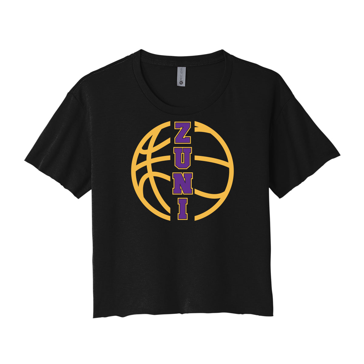 Zuni Hills Basketball Cropped Tee