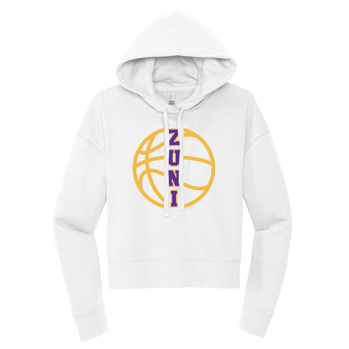 Zuni Hills Basketball Cropped Hoodie