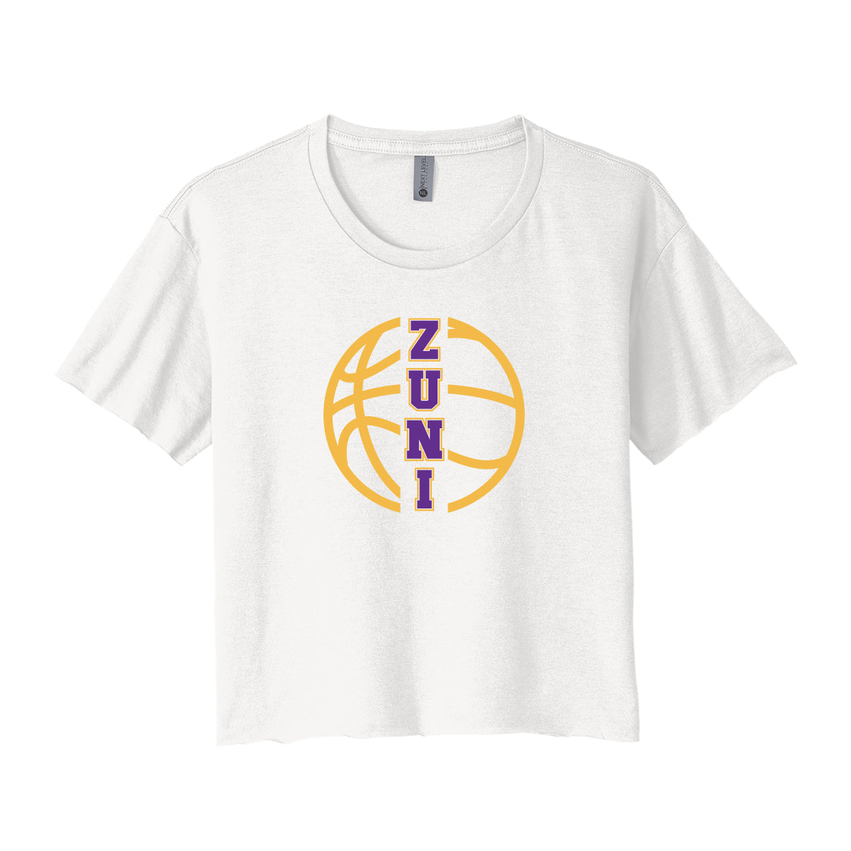 Zuni Hills Basketball Cropped Tee