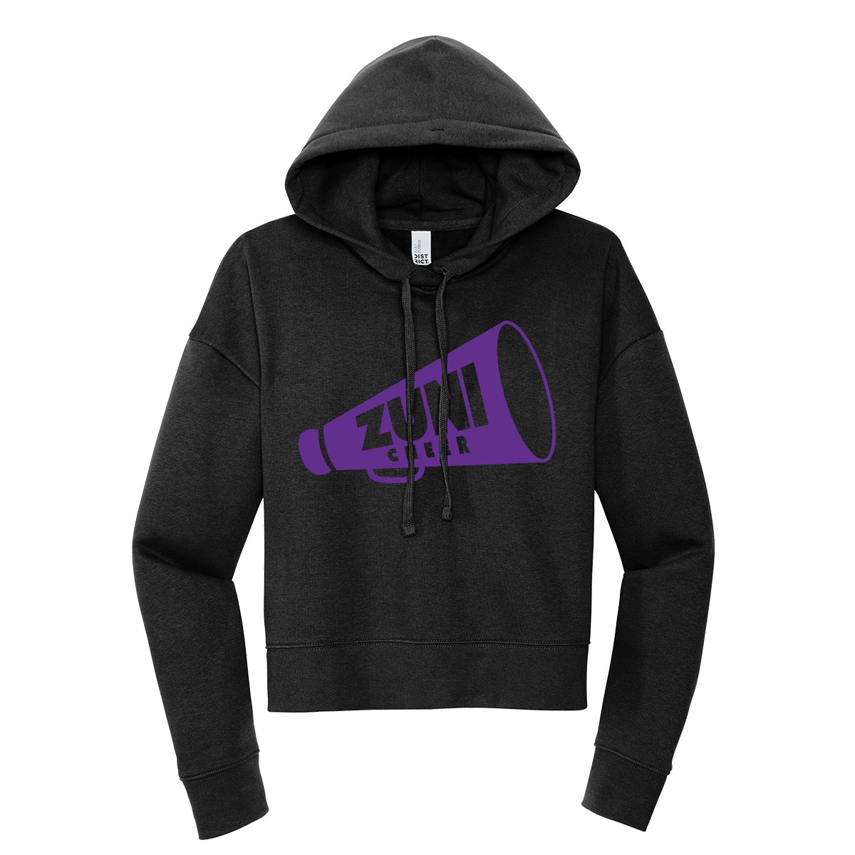 Zuni Cheer Megaphone Cropped Hoodie