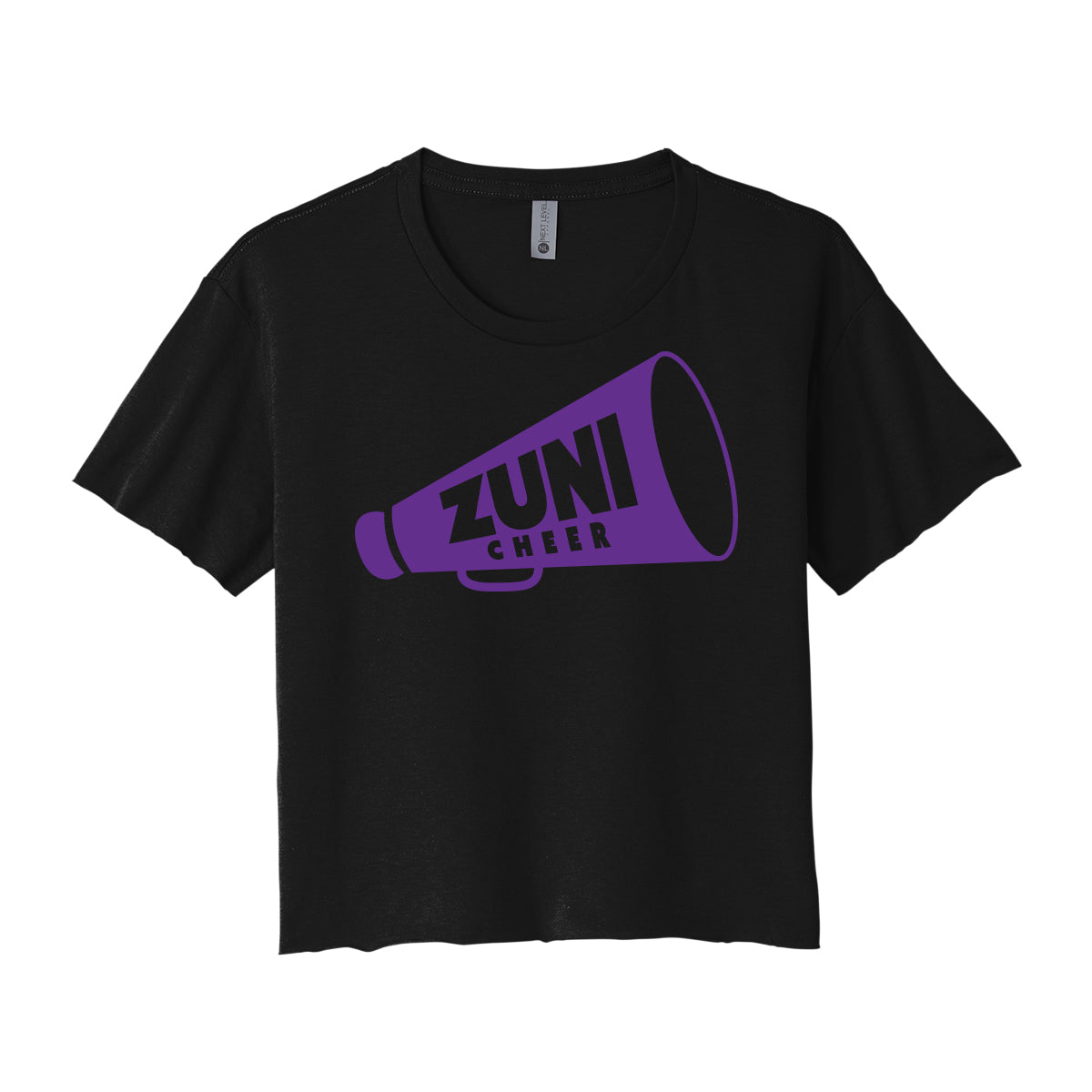 Zuni Cheer Megaphone Cropped Tee