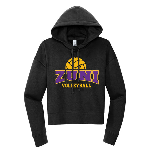 Zuni Hills Volleyball Cropped Hoodie